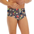 Colorful Japanese Sushi Pattern Print Men's Briefs