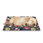 Colorful Japanese Sushi Pattern Print Pet Cooling Mat Cover