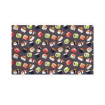 Colorful Japanese Sushi Pattern Print Polyester Flag