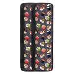 Colorful Japanese Sushi Pattern Print Refrigerator Handle Covers
