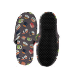 Colorful Japanese Sushi Pattern Print Slippers