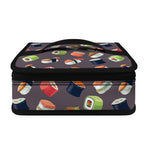 Colorful Japanese Sushi Pattern Print Small Lunch Bag