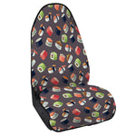 Colorful Japanese Sushi Pattern Print Waterproof Car Seat Cover