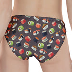 Colorful Japanese Sushi Pattern Print Women's Panties