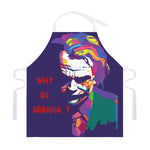 Colorful Joker Why So Serious Print Adjustable Apron