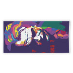 Colorful Joker Why So Serious Print Beach Towel