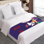 Colorful Joker Why So Serious Print Bed Runner