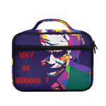 Colorful Joker Why So Serious Print Briefcase Bible Bag
