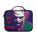 Colorful Joker Why So Serious Print Briefcase Bible Bag