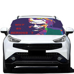 Colorful Joker Why So Serious Print Car Windshield Snow Cover