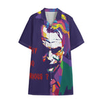 Colorful Joker Why So Serious Print Cotton Hawaiian Shirt