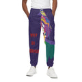 Colorful Joker Why So Serious Print Cotton Sweatpants