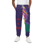 Colorful Joker Why So Serious Print Cotton Pants