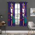 Colorful Joker Why So Serious Print Grommet Curtain Panels