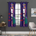 Colorful Joker Why So Serious Print Curtain