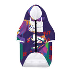 Colorful Joker Why So Serious Print Dog Zip Up Hoodie