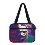 Colorful Joker Why So Serious Print Double Strap Bible Bag