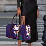 Colorful Joker Why So Serious Print Duffle Bag