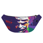 Colorful Joker Why So Serious Print Fanny Pack