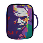 Colorful Joker Why So Serious Print Front Pocket Bible Bag