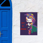 Colorful Joker Why So Serious Print Garden Flag