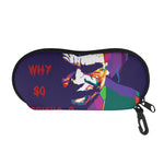 Colorful Joker Why So Serious Print Glasses Case