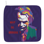 Colorful Joker Why So Serious Print Hand Towel