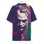 Colorful Joker Why So Serious Print Hawaiian Shirt