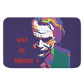 Colorful Joker Why So Serious Print Indoor Door Mat