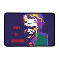 Colorful Joker Why So Serious Print Kitchen Mat