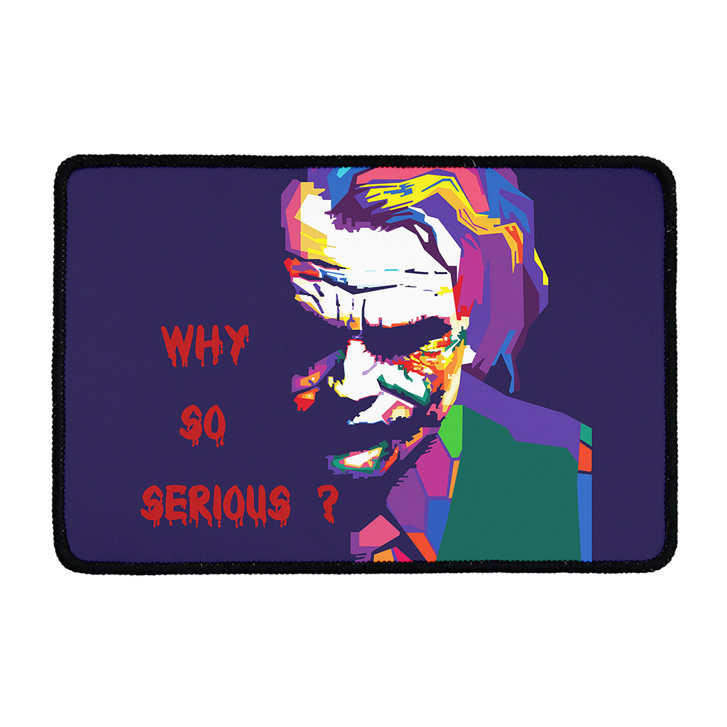 Colorful Joker Why So Serious Print Kitchen Mat