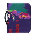Colorful Joker Why So Serious Print Leather Bible Cover