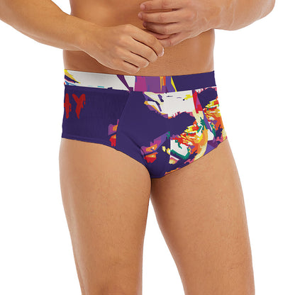 Colorful Joker Why So Serious Print Men's Briefs