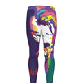 Colorful Joker Why So Serious Print Men's Leggings