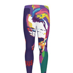 Colorful Joker Why So Serious Print Men's leggings