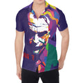 Colorful Joker Why So Serious Print Men's Shirt