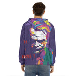 Colorful Joker Why So Serious Print Men's Velvet Pullover Hoodie