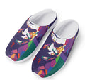 Colorful Joker Why So Serious Print Mesh Casual Shoes