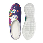 Colorful Joker Why So Serious Print Mesh Casual Shoes