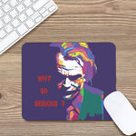 Colorful Joker Why So Serious Print Mouse Pad