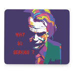 Colorful Joker Why So Serious Print Mouse Pad