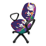 Colorful Joker Why So Serious Print Office Chair Cover