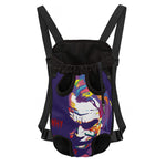 Colorful Joker Why So Serious Print Pet Carrier Backpack