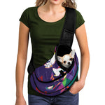 Colorful Joker Why So Serious Print Pet Sling Carrier