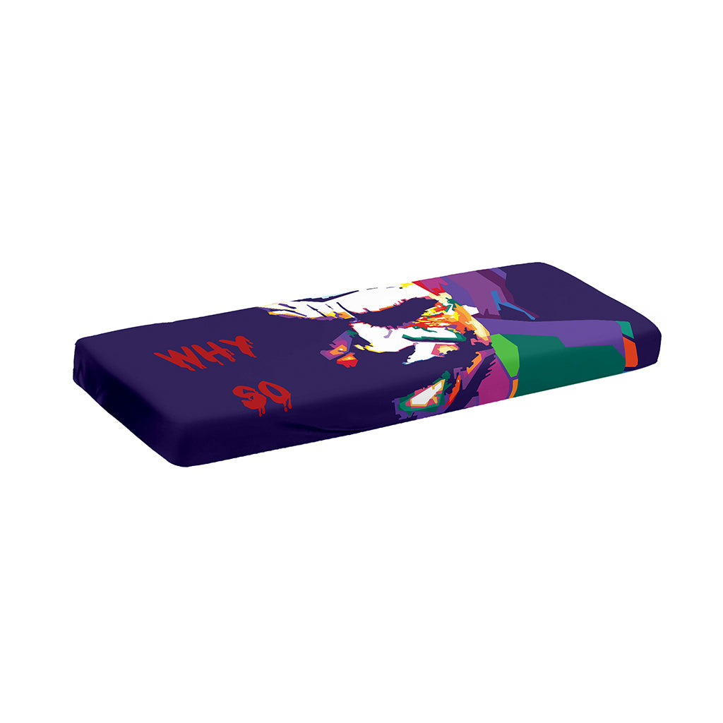 Colorful Joker Why So Serious Print Piano Keyboard Cover