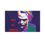 Colorful Joker Why So Serious Print Polyester Flag