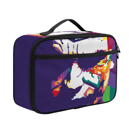 Colorful Joker Why So Serious Print Portable Lunch Bag