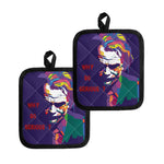 Colorful Joker Why So Serious Print Pot Holders