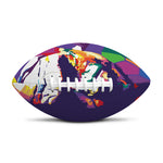Colorful Joker Why So Serious Print Rugby Ball
