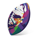 Colorful Joker Why So Serious Print Rugby Ball